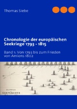 Chronologie der europischen Seekriege 1793 bis 1815, Band 1, bis 1802