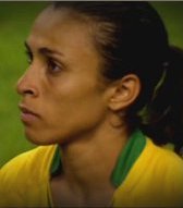 Marta nach der Niederlage im Endspiel 2007 gegen Deutschland